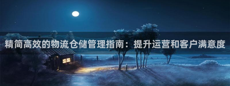 28圈大舞台：精简高效的物流仓储管理