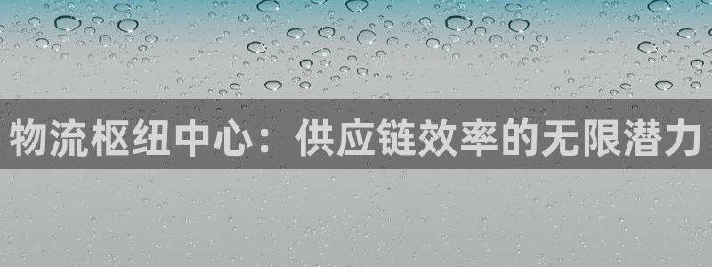 28圈注册二维码：物流枢纽中心：供应