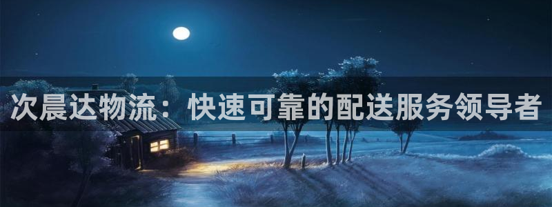 28圈连输10天：次晨达物流：快速可