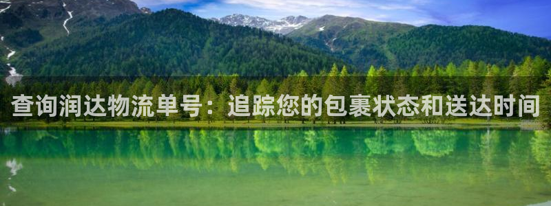28圈新用户怎么注册：查询润达物流单