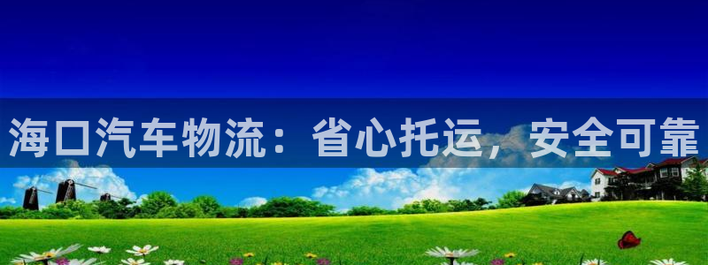 28圈里的财神：海口汽车物流：省心托