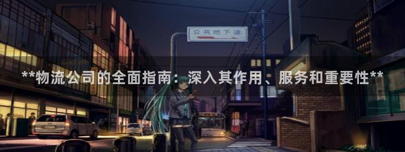 28圈注册：**物流公司的全面指南：深入其作用、服务和重要性